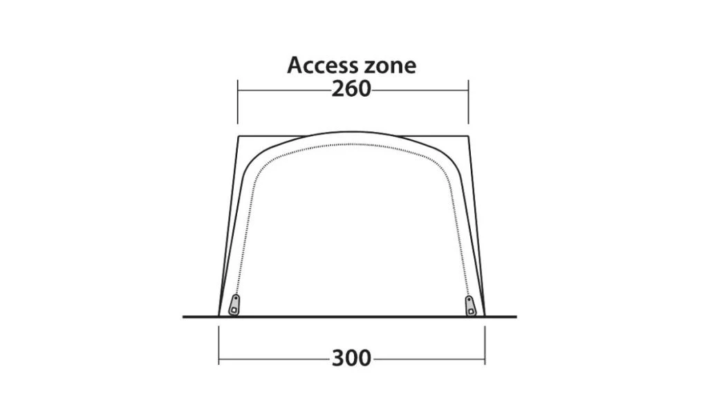 Outwell Newburg 260 Drive Away Awning 11 Outwell Newburg 260 Drive Away Awning - Image 9