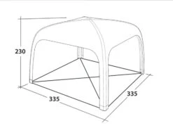 Outwell Air Shelter 16 Outwell Air Shelter -Sports Equipment Store 111222 air shelter drawing perspective2