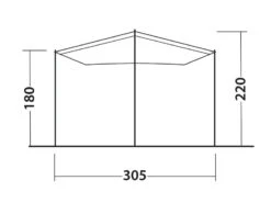 Outwell Fieldcrest Canopy -Sports Equipment Store 111239 fieldcrest canopy drawing other5