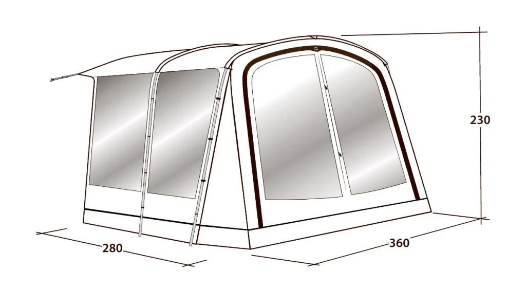 Outwell Universal Awning Size 4 10 Outwell Universal Awning Size 4 - Image 8