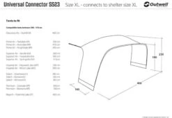 Outwell Universal Connector XL -Sports Equipment Store 111343 6