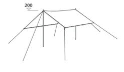 Easy Camp Tarp 4m X 4m 10 Easy Camp Tarp 4m X 4m -Sports Equipment Store 120329 2