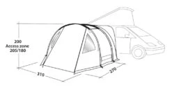 Easy Camp Shamrock Drive Away Awning 21 Easy Camp Shamrock Drive Away Awning -Sports Equipment Store 120398