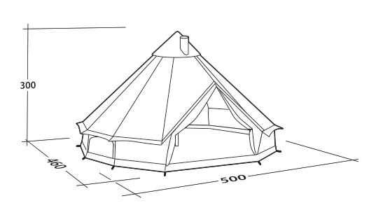 Robens Klondike Grande Tent 6 Robens Klondike Grande Tent - Image 4