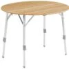 Outwell Custer Round Bamboo Table -Sports Equipment Store 531168