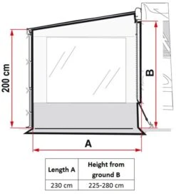 Fiamma Side W Pro F45/ F65/ F80 9 Fiamma Side W Pro F45/ F65/ F80 -Sports Equipment Store 97961 10 a 1