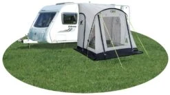 Quest Falcon 220 Poled Porch Caravan Awning -Sports Equipment Store a3500 fullsize