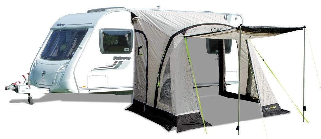 Quest Falcon 260 Poled Porch Caravan Awning 7 Quest Falcon 260 Poled Porch Caravan Awning - Image 5