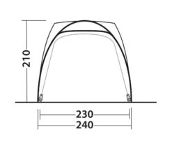 Outwell Beachcrest Driveaway Awning 26 Outwell Beachcrest Driveaway Awning -Sports Equipment Store beachcrest size guide