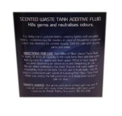 WoC Blue 2 Ltr & Pink 2 Ltr Toilet Fluid Package -Sports Equipment Store blue back 1 1