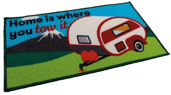 Quest Washable 'Home Is Where You Tow It' Mat 3 Quest Washable 'Home Is Where You Tow It' Mat