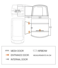 Vango Cove II Low Air Drive Away Awning 34 Vango Cove II Low Air Drive Away Awning -Sports Equipment Store cove ii air low floorplan high 1