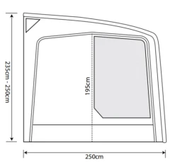 Outdoor Revolution Eclipse Pro 420 Caravan Awning 23 Outdoor Revolution Eclipse Pro 420 Caravan Awning -Sports Equipment Store eclipse pro 420 spec2