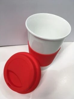 100 X Travel Mug Eco-Ceramic And Silicone -Sports Equipment Store eco cup 1 1 1 2