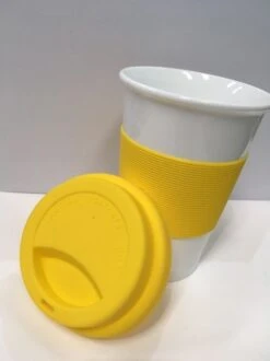 250 X Travel Mug Eco-Ceramic And Silicone -Sports Equipment Store eco cup 6 1 1 1 1