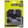 Pack Of 4 Black High Vis Guy Ropes 1 Pack Of 4 Black High Vis Guy Ropes -Sports Equipment Store guy lines