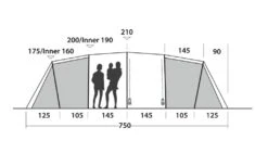 Easy Camp Huntsville 800 Twin Tent -Sports Equipment Store huntsville 800 4