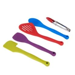 Colourworks 5 Piece Silicone Kitchen Utensils Set 13 Colourworks 5 Piece Silicone Kitchen Utensils Set -Sports Equipment Store igjpd64qbzutlkl1kxxb 51144