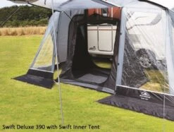Sunncamp Swift 390 SC Caravan Awning 18 Sunncamp Swift 390 SC Caravan Awning -Sports Equipment Store inner tent inside swift 390 deluxe 5 amended np