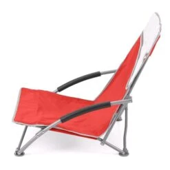 Volkswagen Red Campervan Folding Low Camping Chair -Sports Equipment Store ol0192 vw low folding chair red 4 26d633