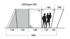 Outwell Montana 6PE Tent -Sports Equipment Store outwell montana 6pe tent specs