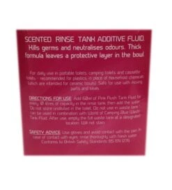 WoC Blue 2 Ltr & Pink 2 Ltr Toilet Fluid Package -Sports Equipment Store pink back 1 1