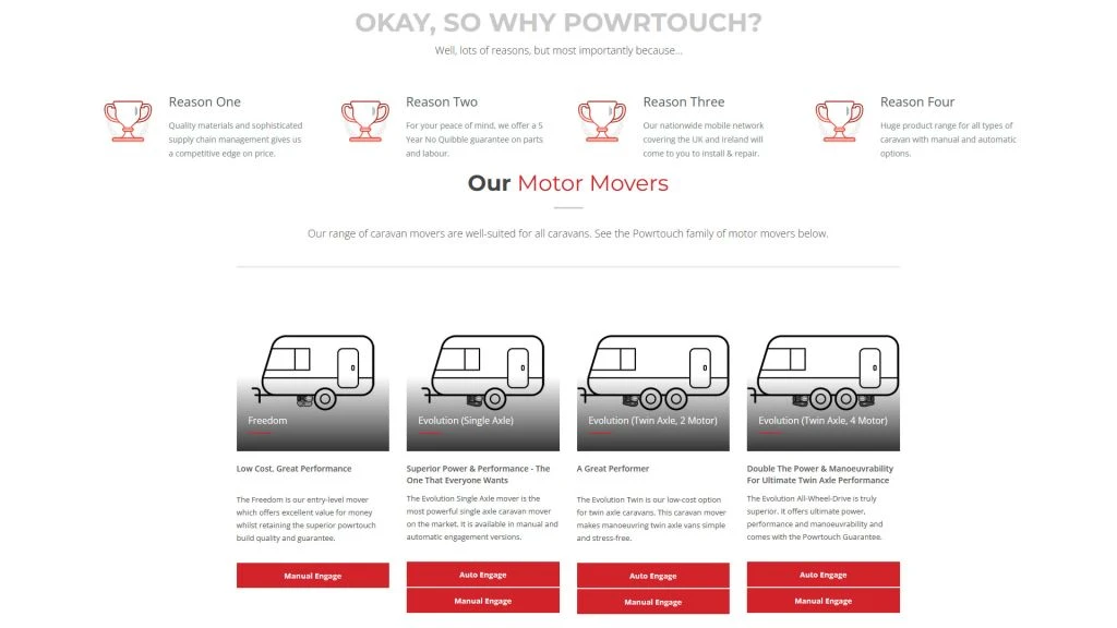 Powrtouch Evolution Twin Axle AWD Manual Caravan Mover 7 Powrtouch Evolution Twin Axle AWD Manual Caravan Mover - Image 5