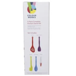 Colourworks 5 Piece Silicone Kitchen Utensils Set 15 Colourworks 5 Piece Silicone Kitchen Utensils Set -Sports Equipment Store rpso2c0hlu6savolyhjt 12704