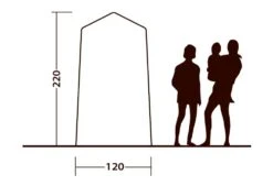 Outwell Seahaven Comfort Station Single Utility Tent -Sports Equipment Store seahaven comfort station single standing height