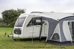 Sunncamp Swift Deluxe 325 SC Caravan Awning -Sports Equipment Store swift deluxe 325 sc with side sun canopy 2