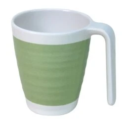 Outdoor Revolution Premium 4pc Melamine Pastel Lime Mug Set -Sports Equipment Store tabl1010 1