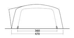 Outwell Vermont 7PE Tent Package -Sports Equipment Store vermont 7pe width 1