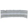 Blue Diamond 9 Pole Sand/Grey Contemporary Stripe Windbreak -Sports Equipment Store wb970 9 pole grey sand stripe thumbnail